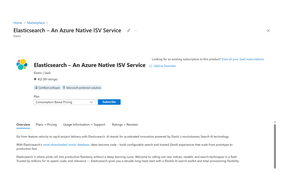 How to deploy Elasticsearch on an Azure Virtual Machine