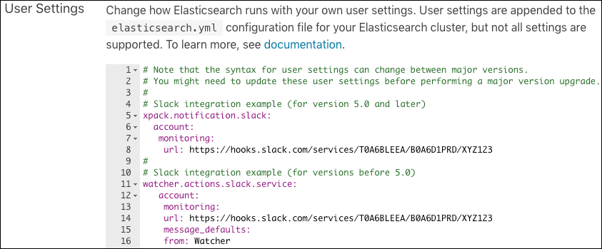 Enable Watcher Elasticsearch Service Documentation Elastic