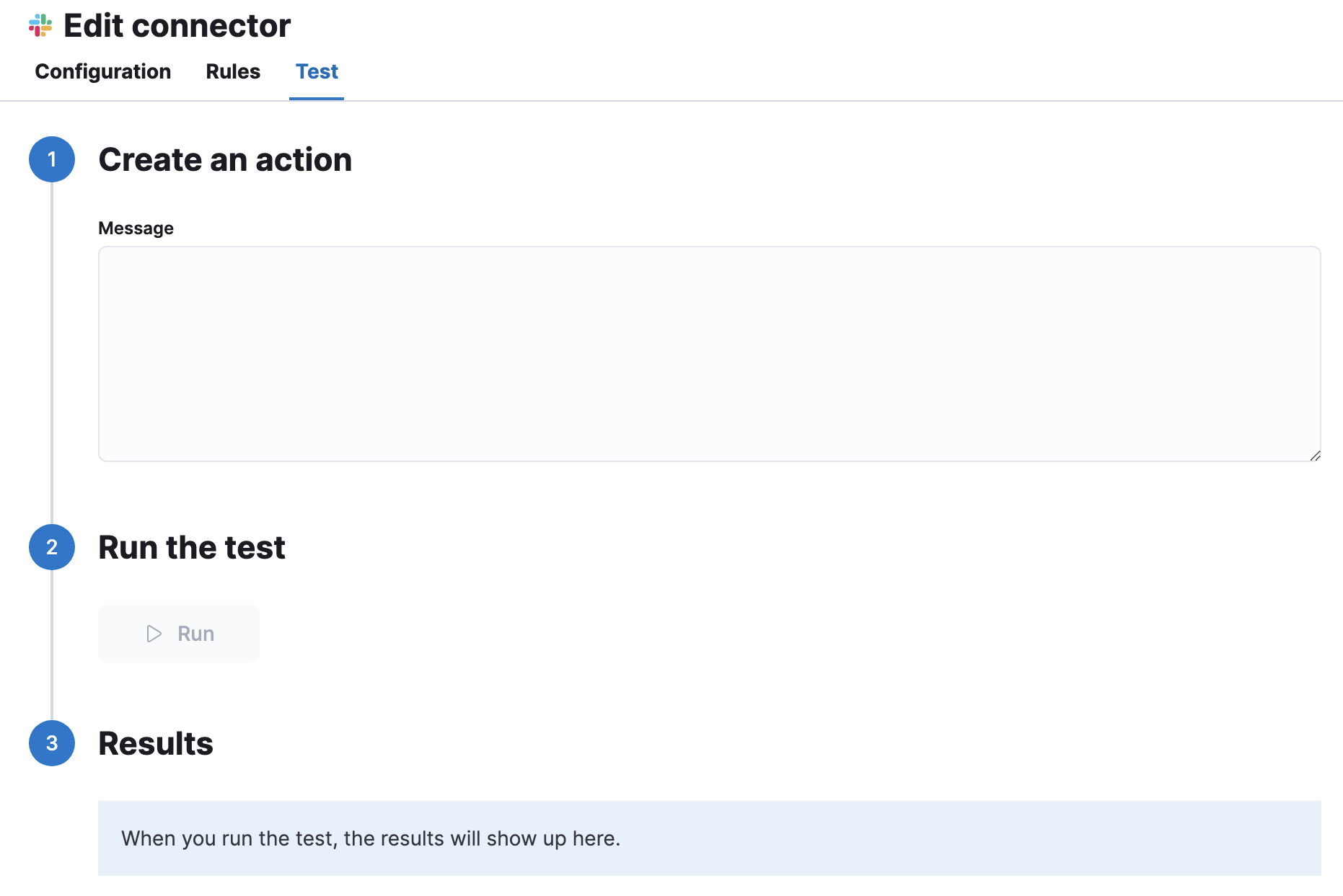 Slack connector and action Kibana Guide 8.13 Elastic