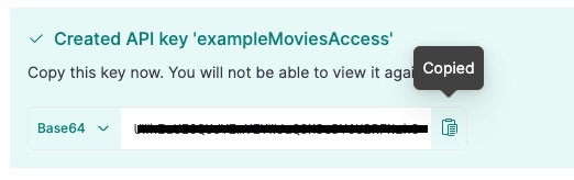 copy api key