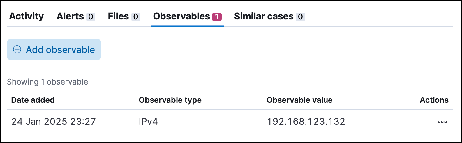 Shows you where to add observables