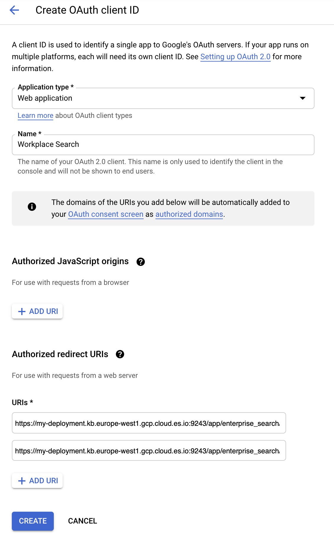 Connecting Google Drive Workplace Search Guide 7 13 Elastic