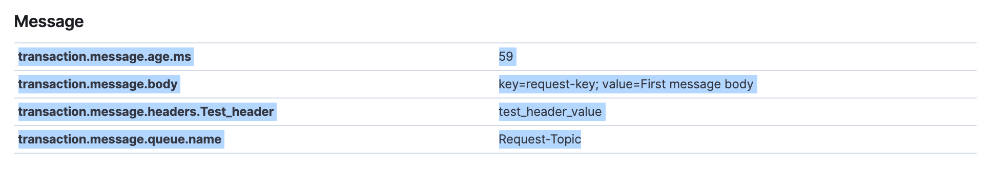 Java metadata