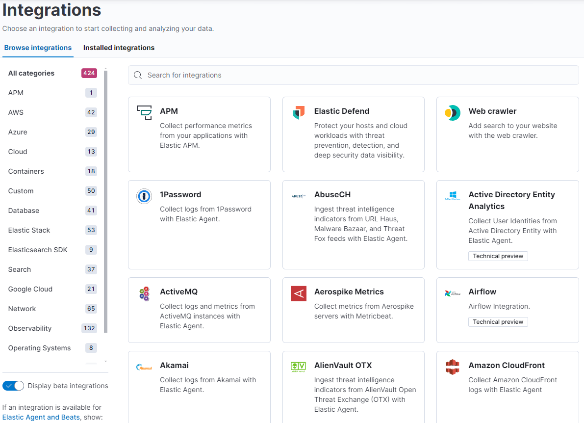 integrations