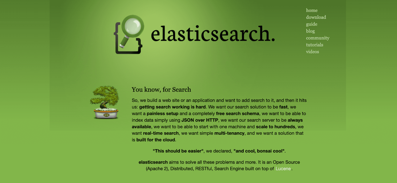 Elasticsearch: 15 years of indexing it all, finding what matters