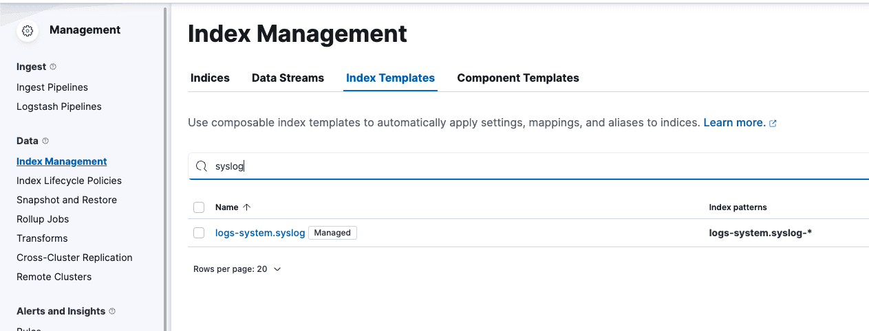 index management