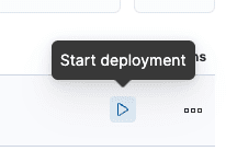 start deployment