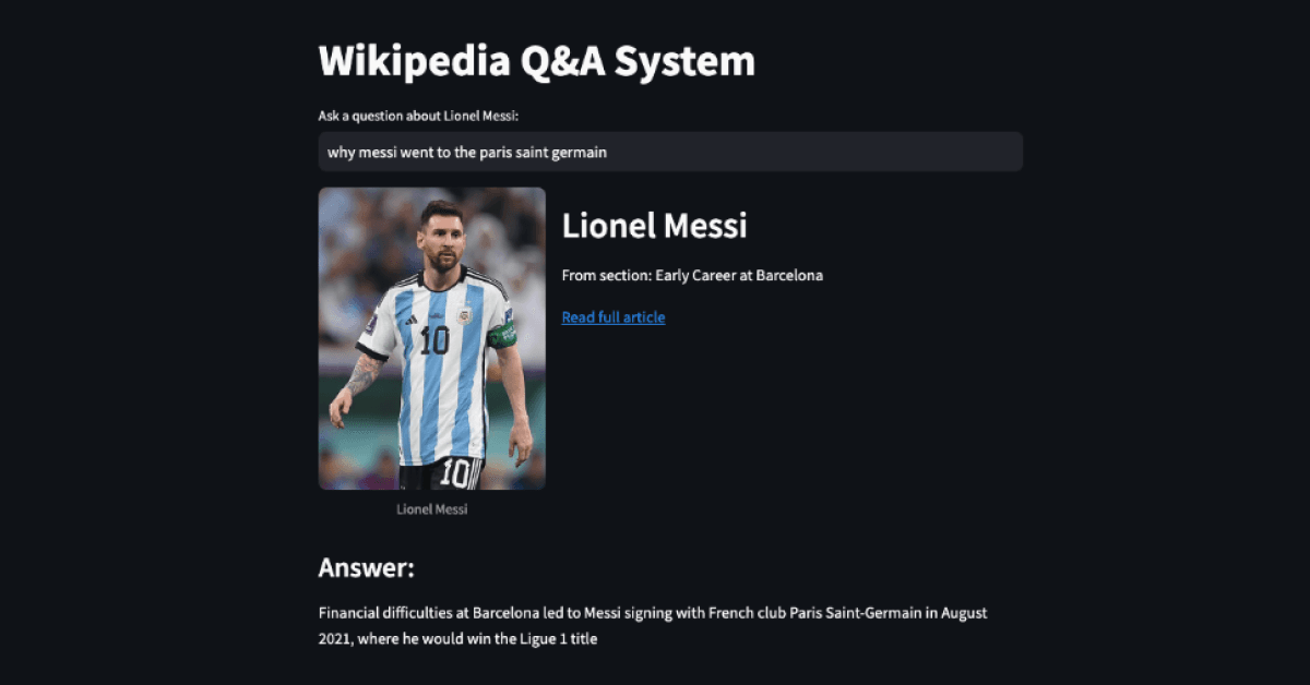 RAG without “AG”?