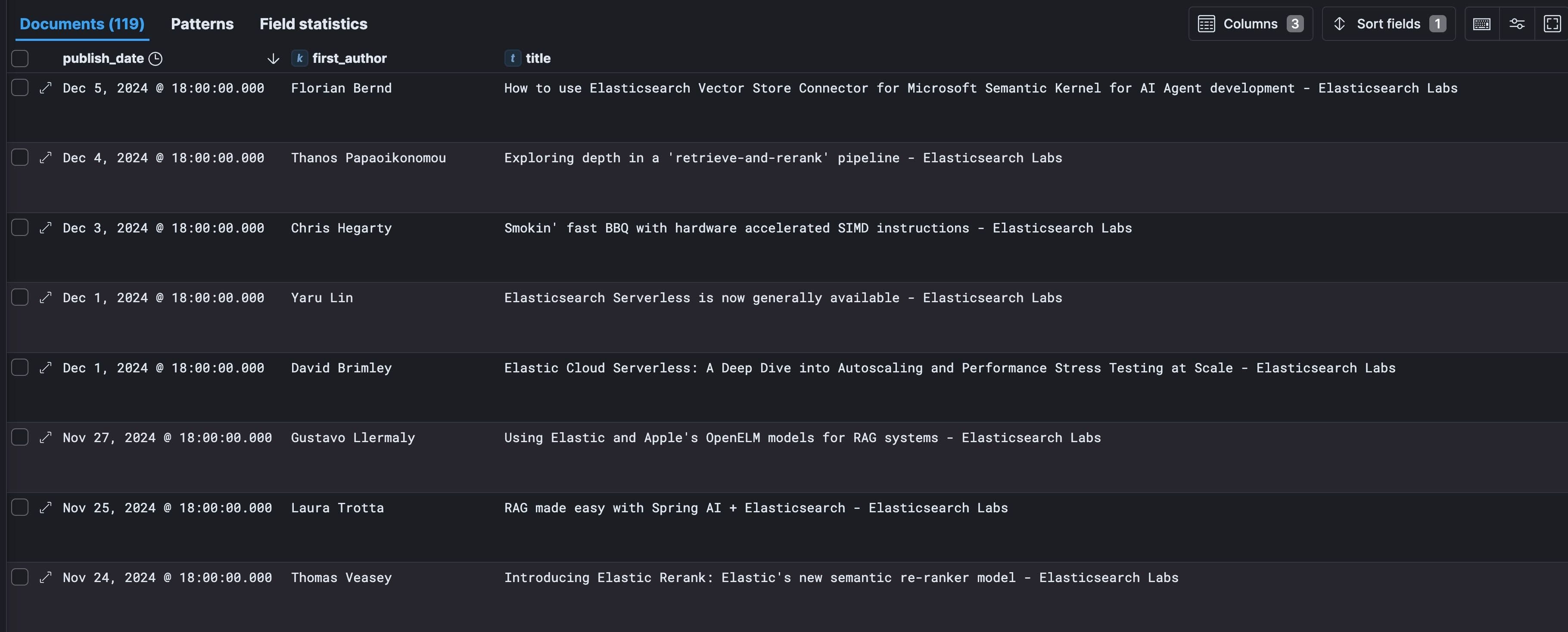 Using Elastic Open Crawler for semantic search