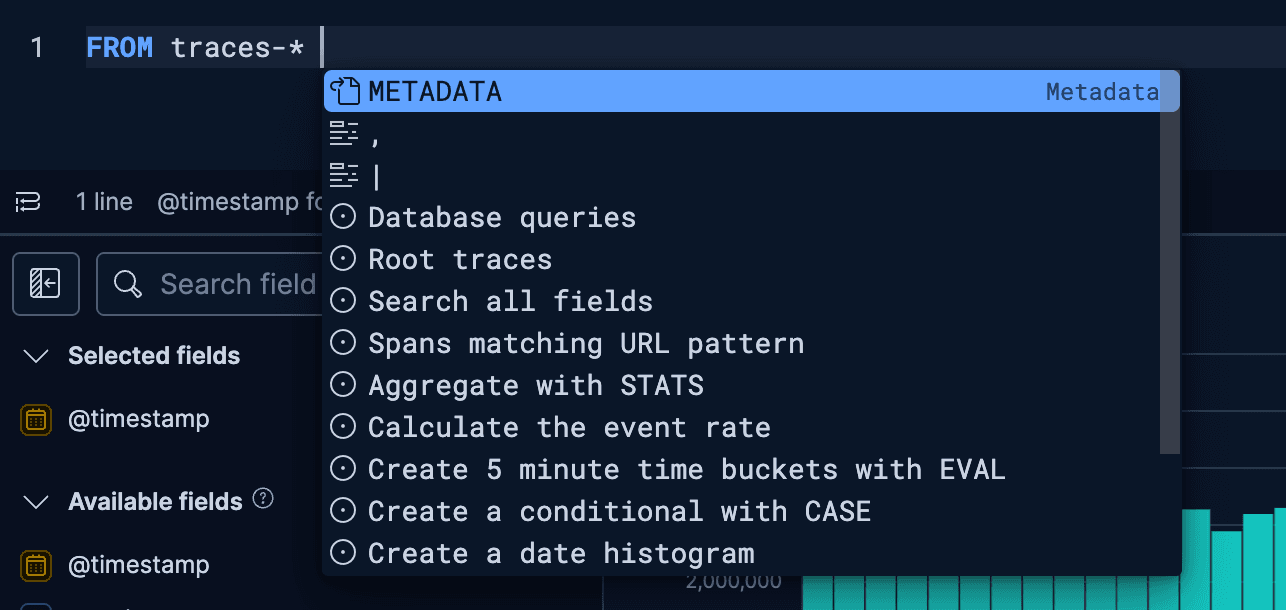 Contextual recommended queries: