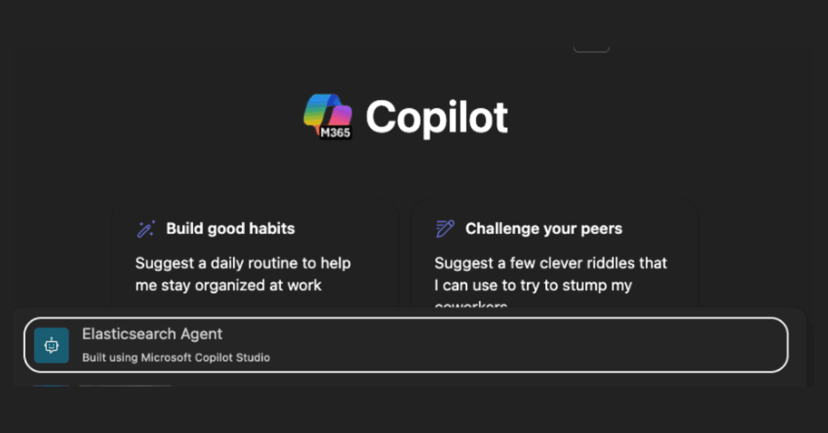 Improving Copilot capabilities using Elasticsearch
